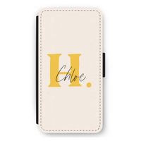 Amber Script: iPhone 11 Pro Max Flip Hoesje