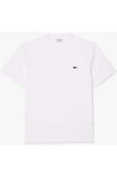 Lacoste Classic Fit T-Shirt ronde hals wit, Effen - thumbnail