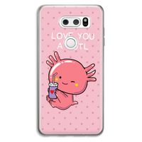 Love You A Lotl: LG V30 Transparant Hoesje