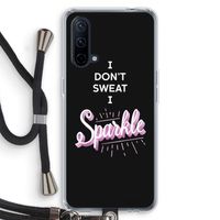 Sparkle quote: OnePlus Nord CE 5G Transparant Hoesje met koord