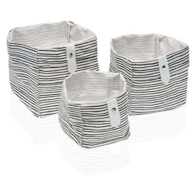 Basket spelset Versa 10 x 10 x 10 cm 14 x 14 x 14 cm 12 x 12 x 12 cm