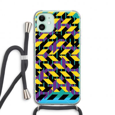 Skew Bee 3: iPhone 11 Transparant Hoesje met koord