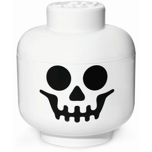 LEGO Storage Head Skelet, klein Opbergdoos