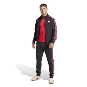 adidas Manchester United Icon Trainingspak Full-Zip 2024-2025 Zwart Rood