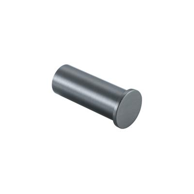 Fortifura Calvi Handdoekhaak - rond - enkel - Geborsteld Gunmetal PVD Single_Towelhook_GM