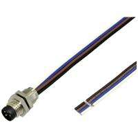 BKL Electronic 2703003 Sensor/actuator inbouwstekker M12 Aantal polen (sensoren): 3 0.5 m 1 stuk(s)