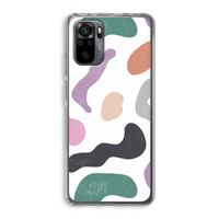 Memphis Shapes: Xiaomi Redmi Note 10 Pro Transparant Hoesje