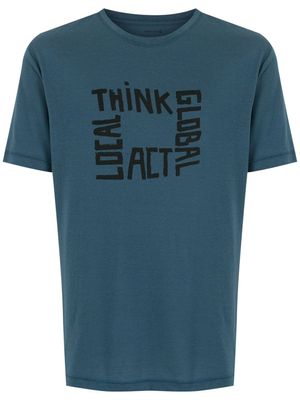 Osklen t-shirt à imprimé graphique - Bleu
