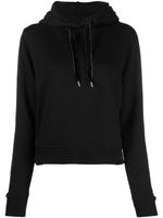 Tommy Hilfiger hoodie à logo brodé - Noir