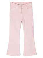 Stella McCartney Kids jean à coupe évasée - Rose