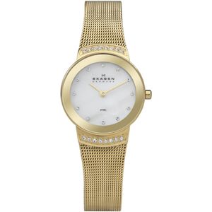 Horlogeband Skagen 812SGG Mesh/Milanees Doublé 15mm