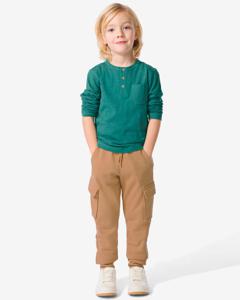 HEMA Kinder Cargo Sweatbroek Zand (zand)