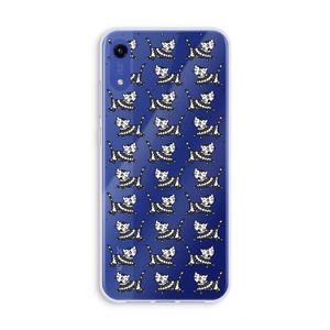 Zwarte poes: Honor Play 8A Transparant Hoesje