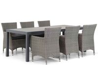 Garden Collections Dublin/Residence 220 cm dining tuinset 7-delig