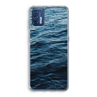 Oceaan: Motorola Moto G9 Plus Transparant Hoesje