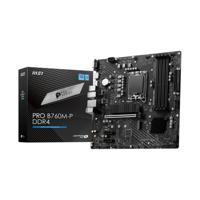 MSI PRO B760M-P DDR4 Moederbord Socket Intel LGA 1700 Vormfactor Micro-ATX Moederbord chipset Intel® B760