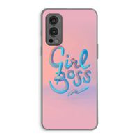 Girl boss: OnePlus Nord 2 5G Transparant Hoesje Girl boss: OnePlus Nord 2 5G Transparant Hoesje