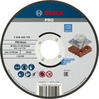 Bosch Accessoires Doorslijpschijf recht Standard for Stone C 30 S BF, 125 mm, 22,23 mm, 3,0 mm 1 stuks - 2608603178 Bosch Accessoires Doorslijpschijf recht Standard for Stone C 30 S BF, 125 mm, 22,23 mm, 3,0 mm 1 stuks - 2608603178