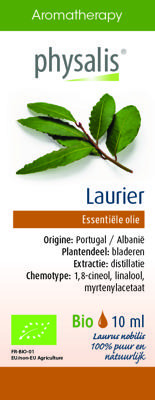 Physalis Aromatherapy Essentiële Oliën Laurier Olie 10ml