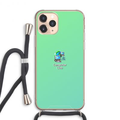 Win98: iPhone 11 Pro Max Transparant Hoesje met koord