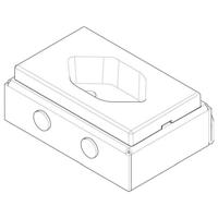 ABN XSD11 CEE-stroomverdeler