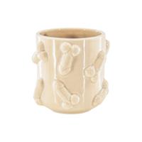 Housevitamin bloempot dick beige 11,5 cm | 12 stuks