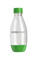 SodaStream PET-fles 0,5 liter druppelvorm, duopack drinkfles 1x oranje, 1x groen - thumbnail