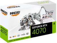 Inno3D N40702-126XX-185252W videokaart NVIDIA GeForce RTX 4070 12 GB GDDR6X - thumbnail
