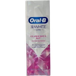 Oral B Tandpasta 3D white luxe glamorous white