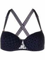 Marlies Dekkers soutien-gorge à pois - Bleu