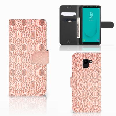 Samsung Galaxy J6 2018 | Telefoon Hoesje | Pattern Orange