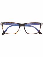 TOM FORD Eyewear lunettes de vue à monture carrée - Marron