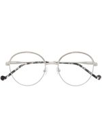 LIU JO lunettes de vue à monture ronde - Argent