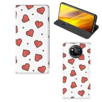 Xiaomi Poco X3 Pro | Poco X3 | Hoesje met Magneet | Hearts