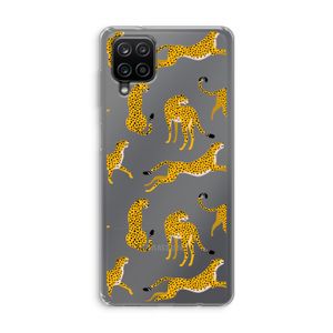 Luipaard: Samsung Galaxy A12 Transparant Hoesje