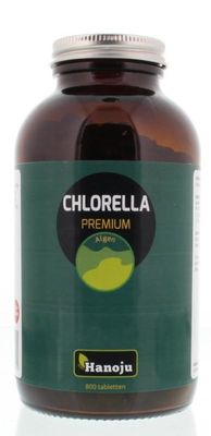 Chlorella tabletten flacon glas