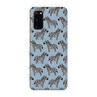 Zebra: Volledig geprint Samsung Galaxy S20 Hoesje