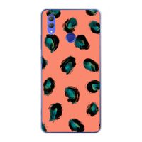Pink Cheetah: Honor Note 10 Transparant Hoesje