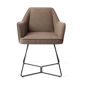 Jesper Home Tome eetkamerstoel Idaho Potato beehive black