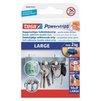 Kleefstrips tesa Powerstrips® LARGE dubbelzijdig 2kg 10 stuks