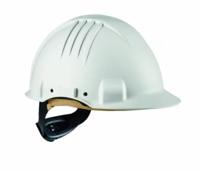 3M G3501M-VI veiligheidshelm wit - met zweetband en ratel draaiknop