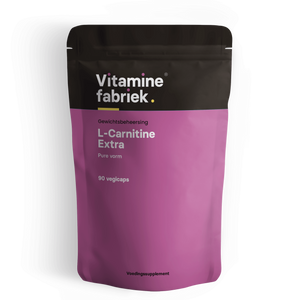 L-Carnitine Extra - 90 vegicaps - Vitaminefabriek.nl