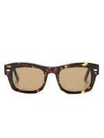 FURSAC lunettes de soleil à effet écailles de tortue - Marron - thumbnail