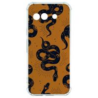 Google Pixel 9a Hoesje - Snakes TPU Antishock