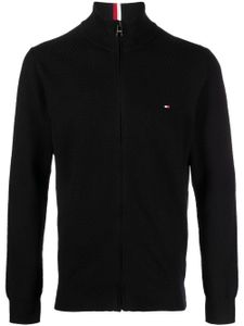 Tommy Hilfiger veste à fermeture zippée - Noir