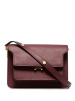 Marni sac porté épaule Trunk - Rouge