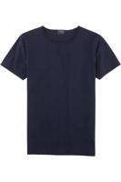 OLYMP Casual Regular Fit T-Shirt ronde hals marine, Effen