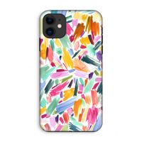 Watercolor Brushstrokes: iPhone 11 Tough Case