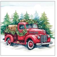 Ambiente servetten 33cm van in the snow