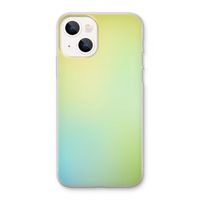 Minty mist pastel: iPhone 13 Transparant Hoesje